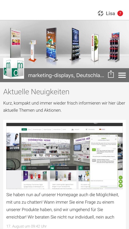 marketing-displays Deutschland