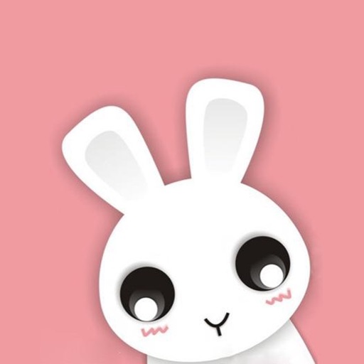Cute Rabbit Kawaii Stickers icon