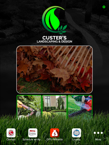 Скриншот из Custer’s Landscaping & Design