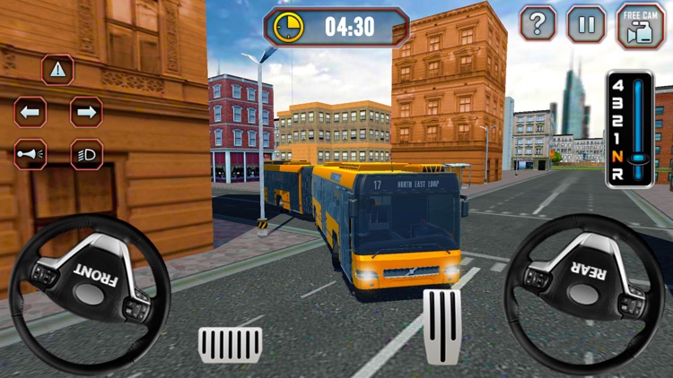 Smart Bus Driving Academy Game screenshot-3