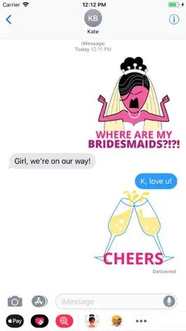 Game screenshot Bridezillas Stickers hack