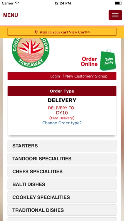 Cookley Tandoori screenshot-3