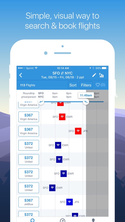 Hipmunk Travel Search screenshot-3