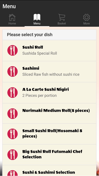 Sushida Takeaway