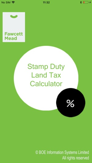 Fawcett Mead SDLT Calculator