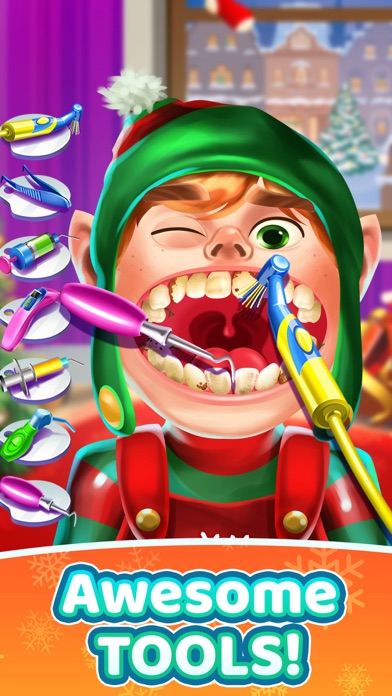 Christmas Dentist Salon Games screenshot 3