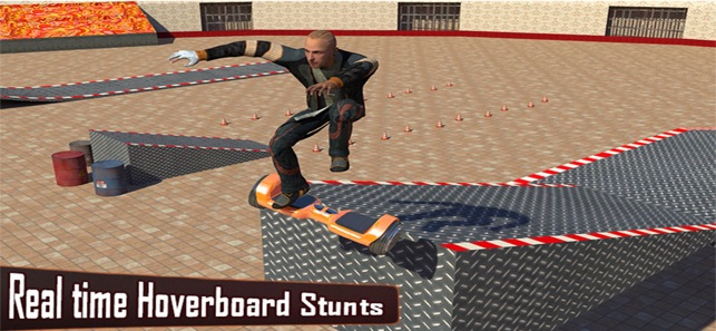 Blazing hover board Stunt Ride(圖2)-速報App