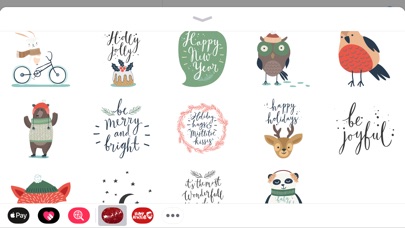 Merry Christmas Winter Sticker screenshot 4