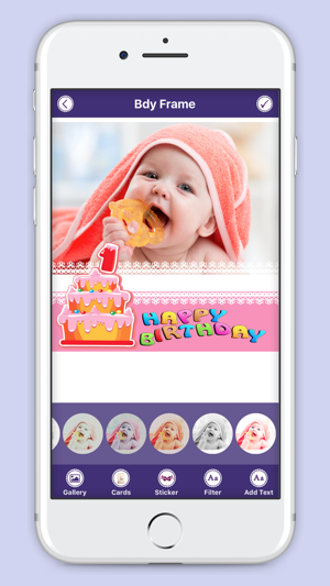 Happie B’day Photo Frame : Birthday Sticker(圖2)-速報App