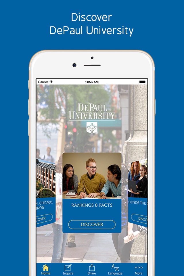 DePaul University App screenshot 2