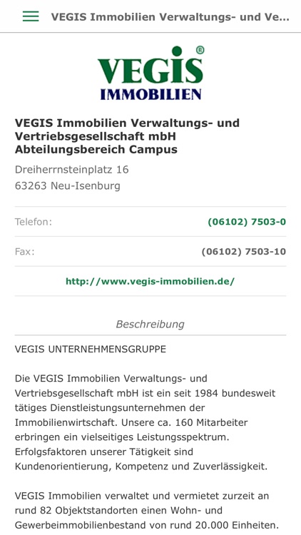 VEGIS Immobilien