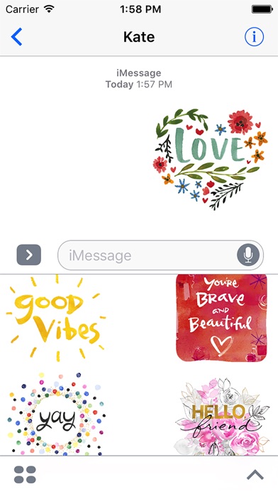 Kathy Davis Sticker Pack screenshot 2