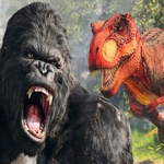 Apes Vs Dinosaur - Throne War