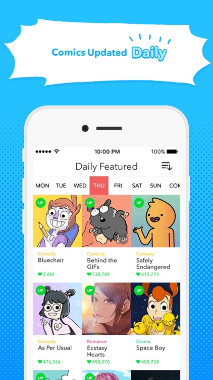 LINE WEBTOON - Daily Comics
