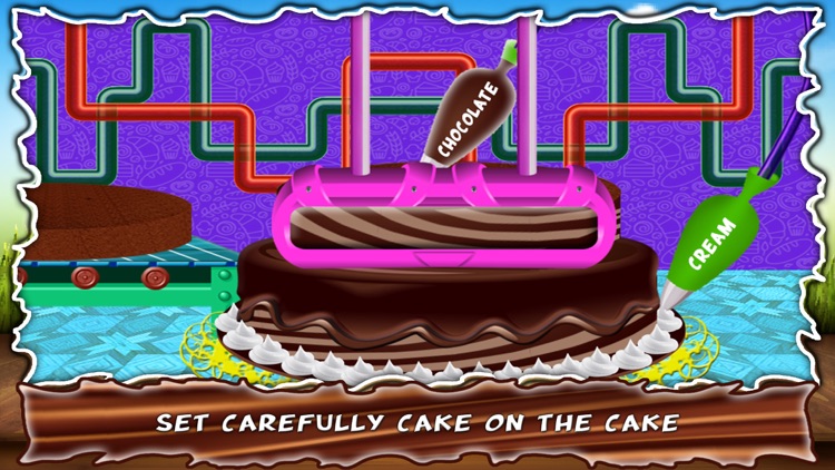 Chocolate Wedding Cake Maker Factory screenshot-3