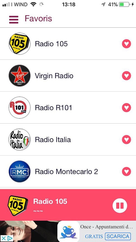 scaricare radio 105 gratis