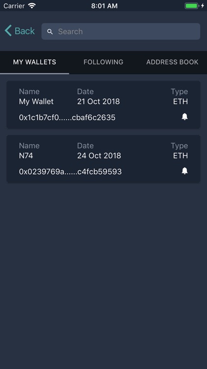 Wallet Alarm - Crypto Monitor screenshot-6