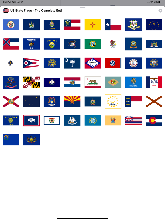 Us State Flags Complete Set App Price Drops