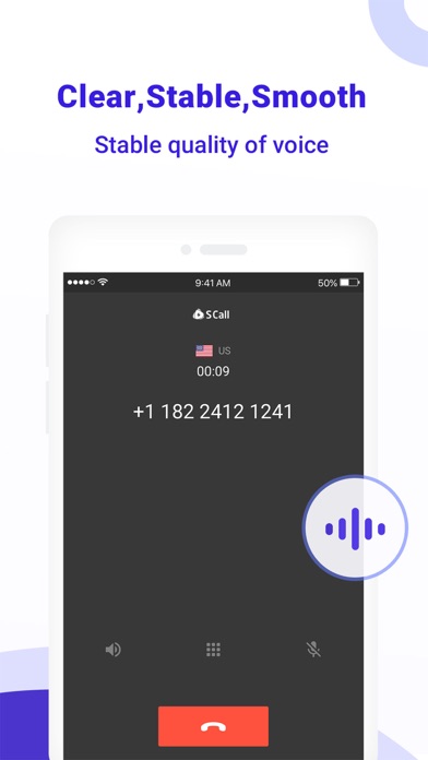 SCall: Global VoIP Calling screenshot 3