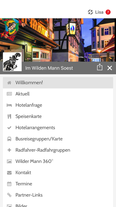 Im Wilden Mann Soest screenshot 2