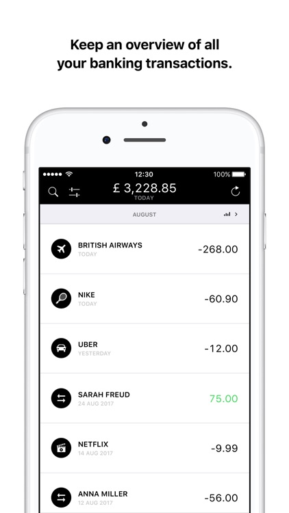 Numbrs - Mobile Banking App