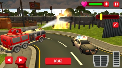 911 Fire Brigade Truck Driving screenshot 4