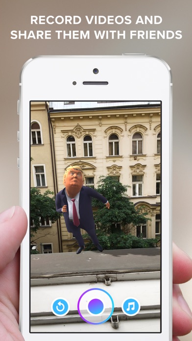 Augmented Trump Dance screenshot 3