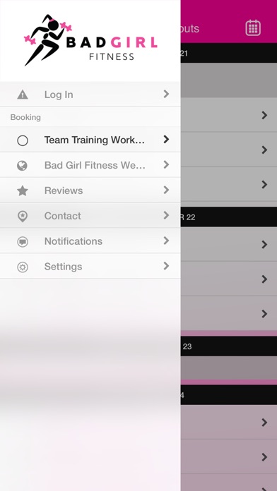 Bad Girl Fitness screenshot 2