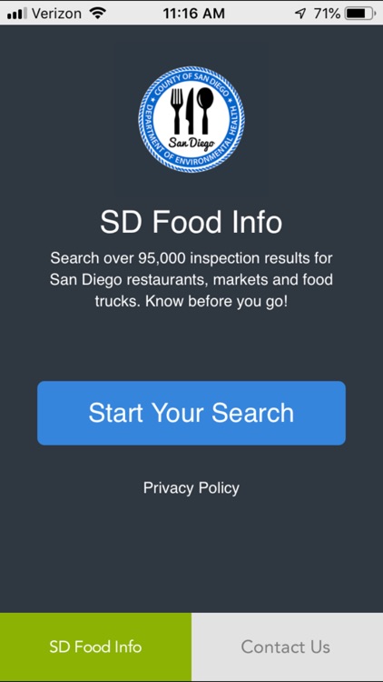 SD Food Info