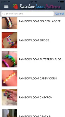 Game screenshot Rainbow Loom Patterns apk