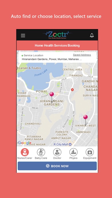 Zoctr - Home Health Partner screenshot 2