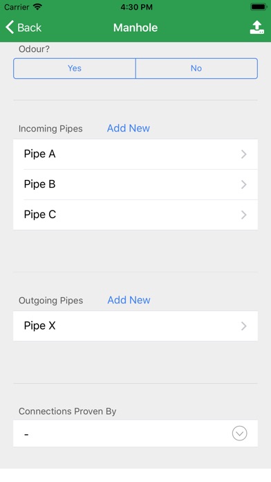 Manhole Inspection screenshot 2