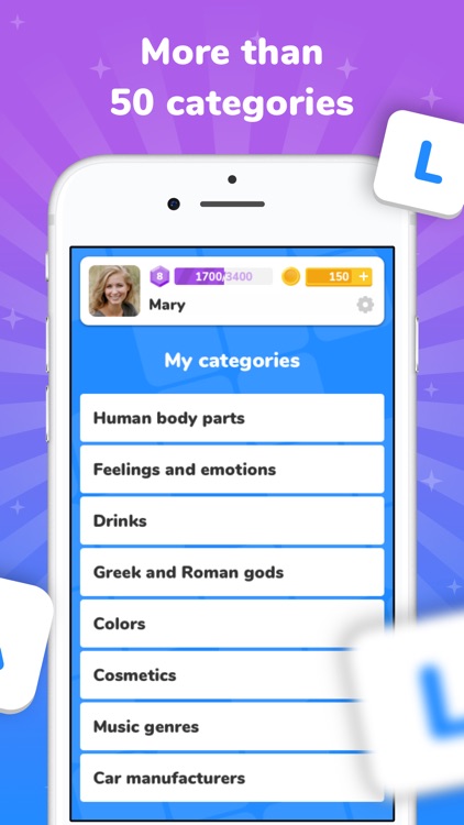 94 Seconds - Categories Game