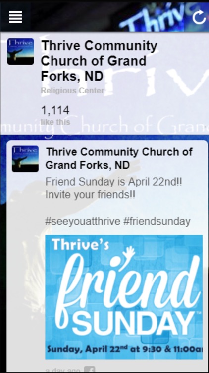 Thrive Community Church app