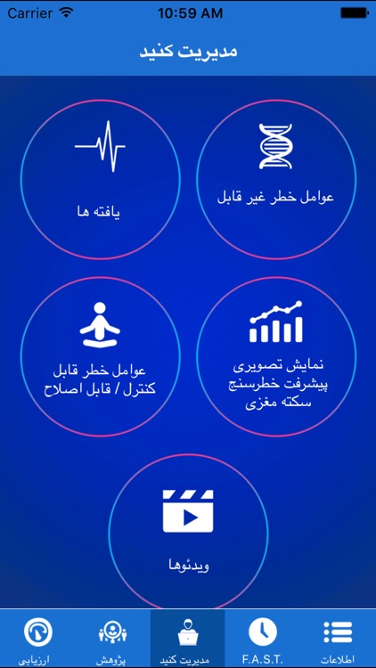 Stroke RiskoMeter Pro - Farsi screenshot-3