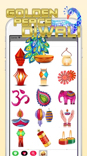 Golden Peace Diwali Sticker(圖2)-速報App