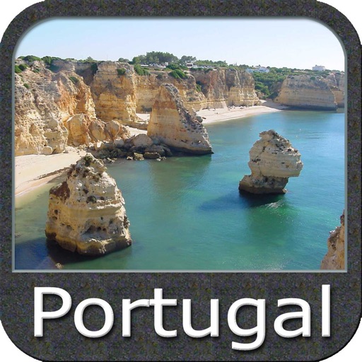 North Spain Portugal GPS nautical fishing chart icon