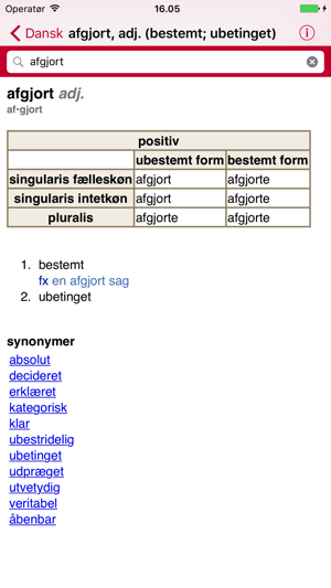 Gyldendal's Danish Dictionary(圖4)-速報App