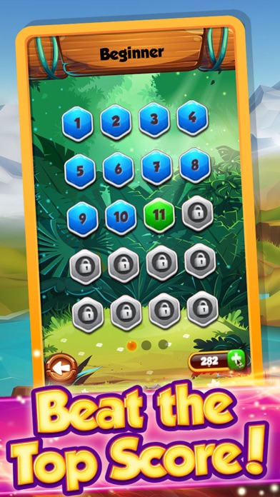 Jungle Hex Block Breaker screenshot 3