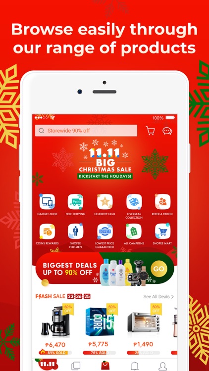 Shopee PH 11.11 Christmas Sale