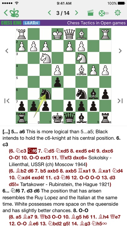 Chess Tactics in Open games