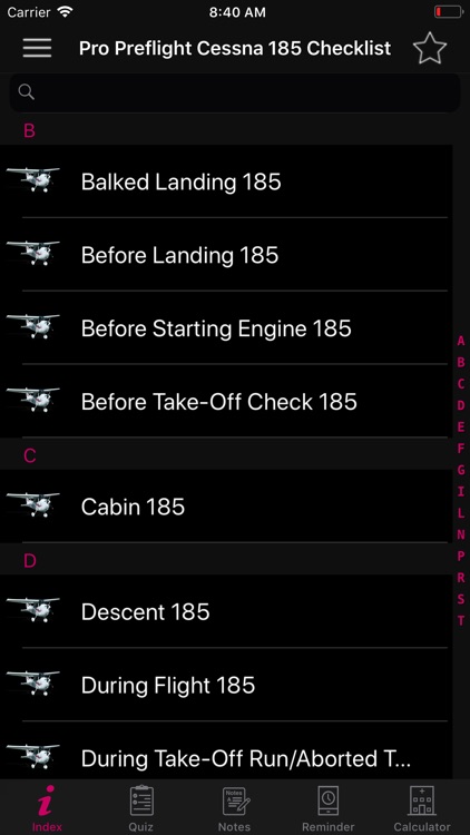 Preflight Cessna 185 Checklist