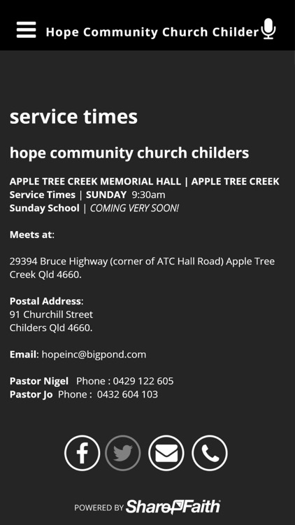 Hope Community Church Childers screenshot-4