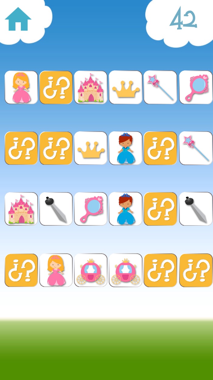 Memory Match Cards Brain Games