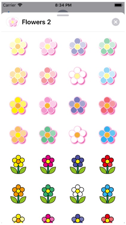 Flowers 2 Stickers