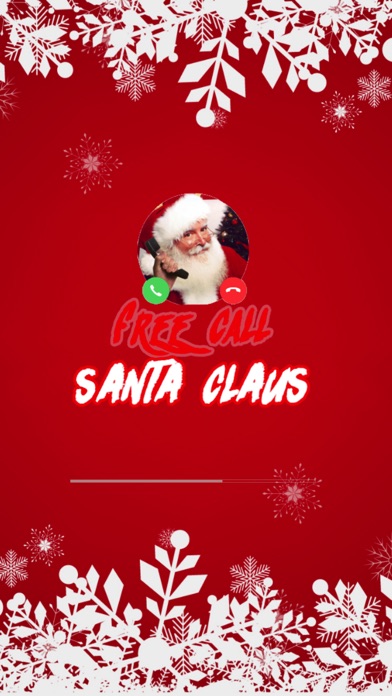 Fake Live Call for Santa Claus screenshot 2