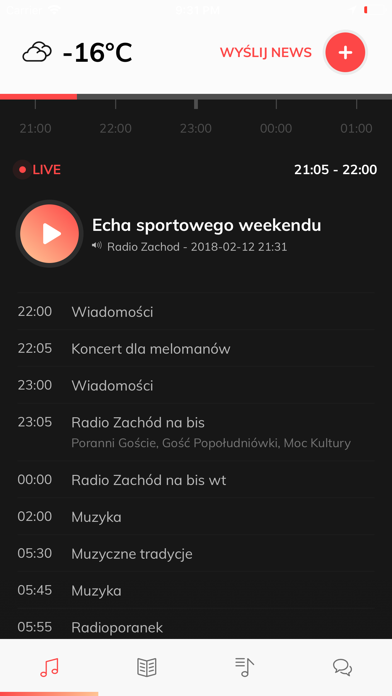 Radio Zachód screenshot 2
