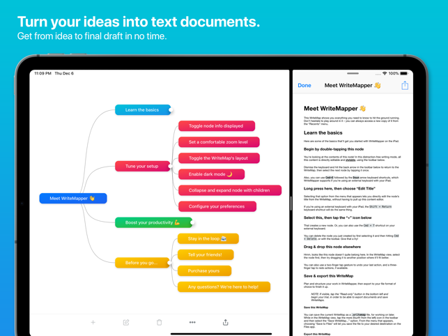 WriteMapper 2: Mind Map (iPad)(圖2)-速報App