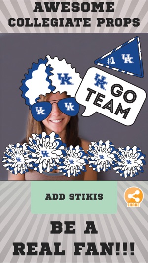 Kentucky Wildcats Selfie Stickers(圖2)-速報App