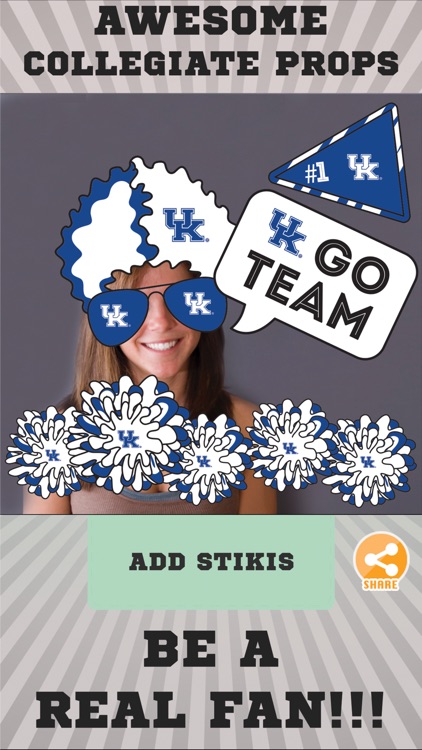 Kentucky Wildcats Selfie Stickers